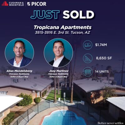Image for the Tweet beginning: Just Closed! Our Multifamily team,